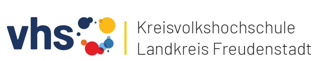 Das Wort-Bild-Logo der Kreisvolkshochschule Freudenstadt